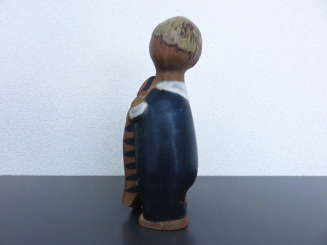 Gustavsberg/グスタフスベリ Lisa Larson/リサラーソン Larsons ungar Pelle フィギュア