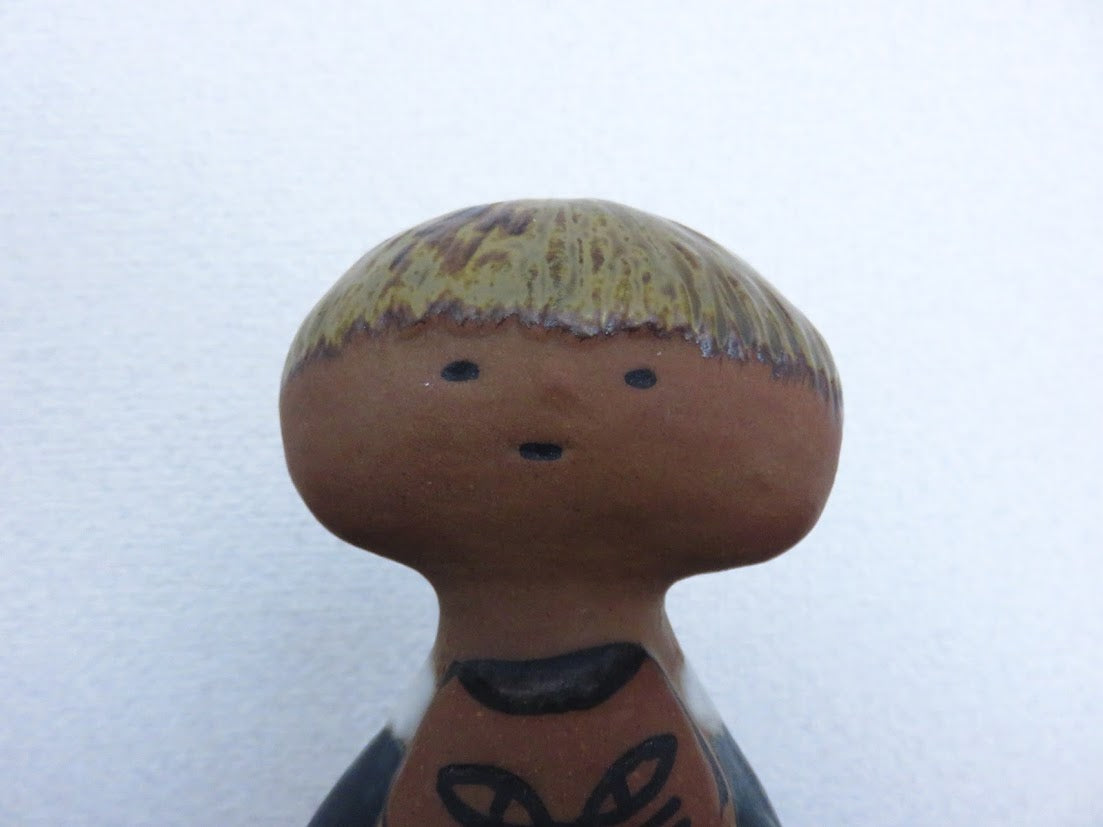 Gustavsberg/グスタフスベリ Lisa Larson/リサラーソン Larsons ungar Pelle フィギュア