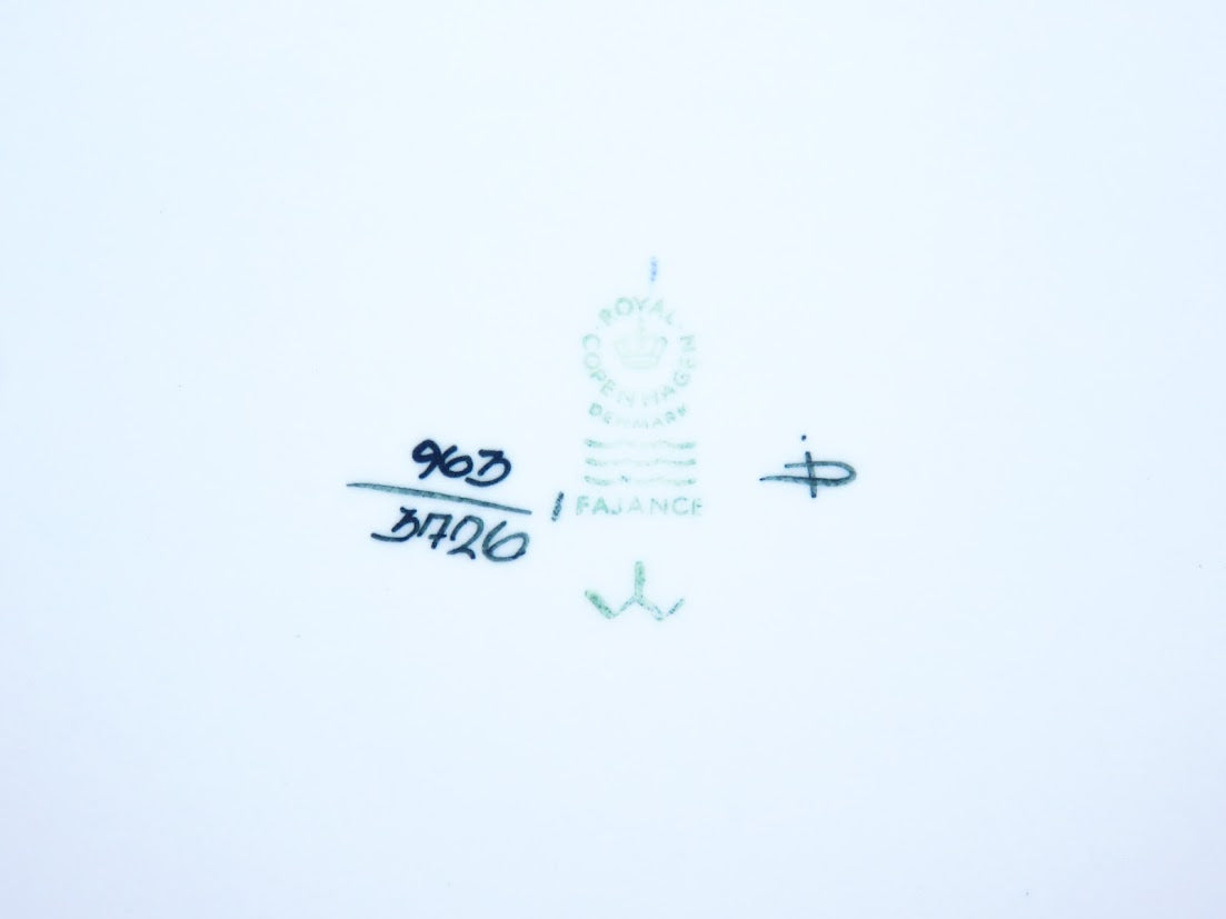 Royal Copenhagen/ロイヤルコペンハーゲン Fajance Baca/ファイアンス バッカ ウォールプレート 25cm Ivan Weiss/イヴァンワイス