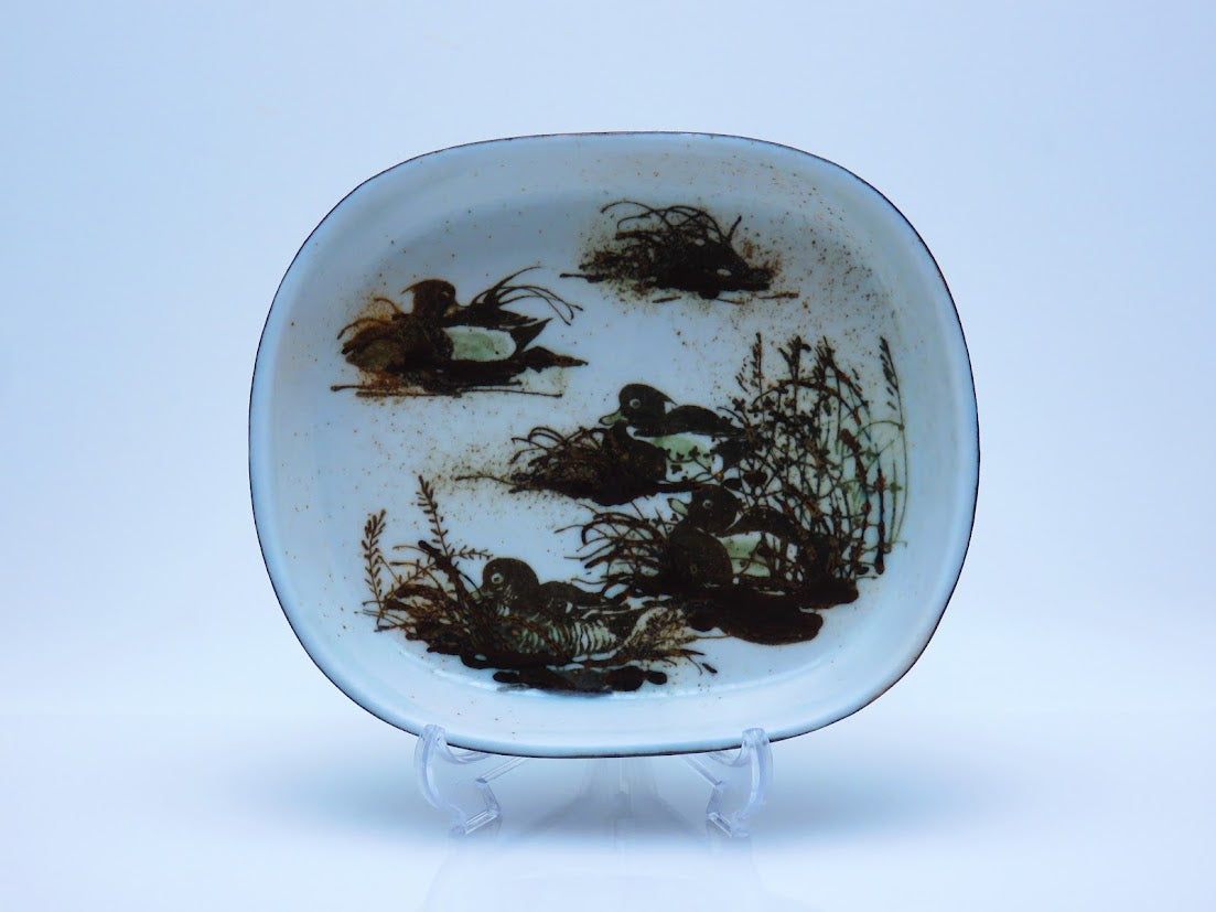 Royal Copenhagen/ロイヤルコペンハーゲン Fajance Baca/ファイアンス バッカ ウォールプレート 14.5×17cm Nils Thorsson/ニルストーソン