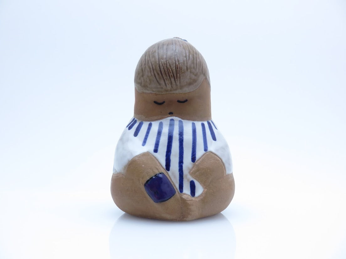 Gustavsberg/グスタフスベリ Lisa Larson/リサラーソン Larsons ungar Johanna フィギュア