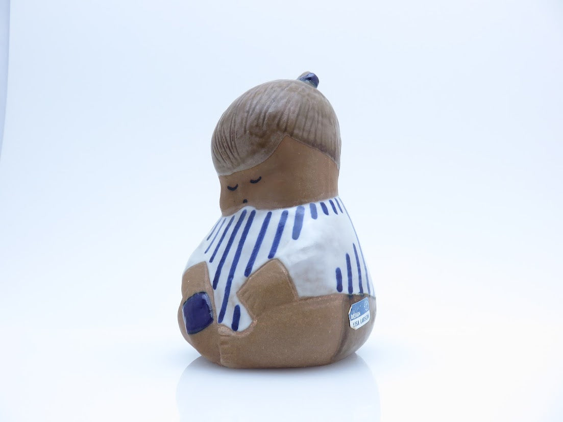 Gustavsberg/グスタフスベリ Lisa Larson/リサラーソン Larsons ungar Johanna フィギュア