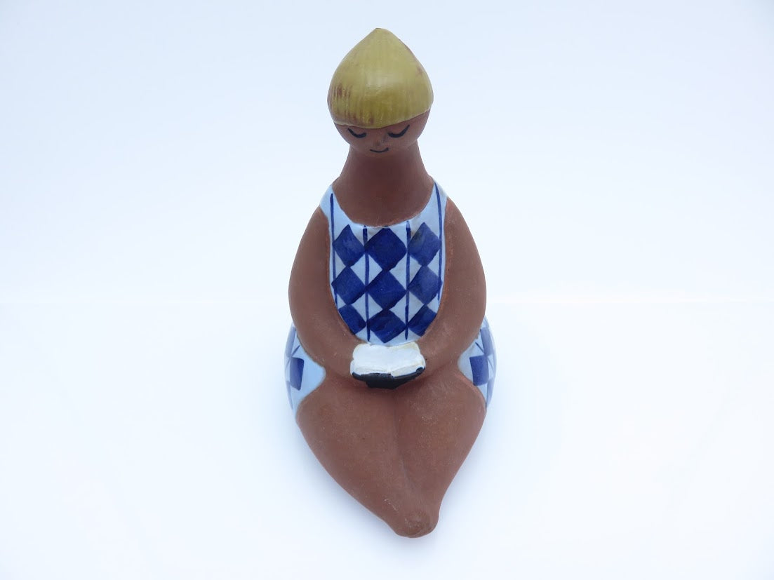 Gustavsberg/グスタフスベリ Lisa Larson/リサラーソン ABC Flickor Amalia フィギュア