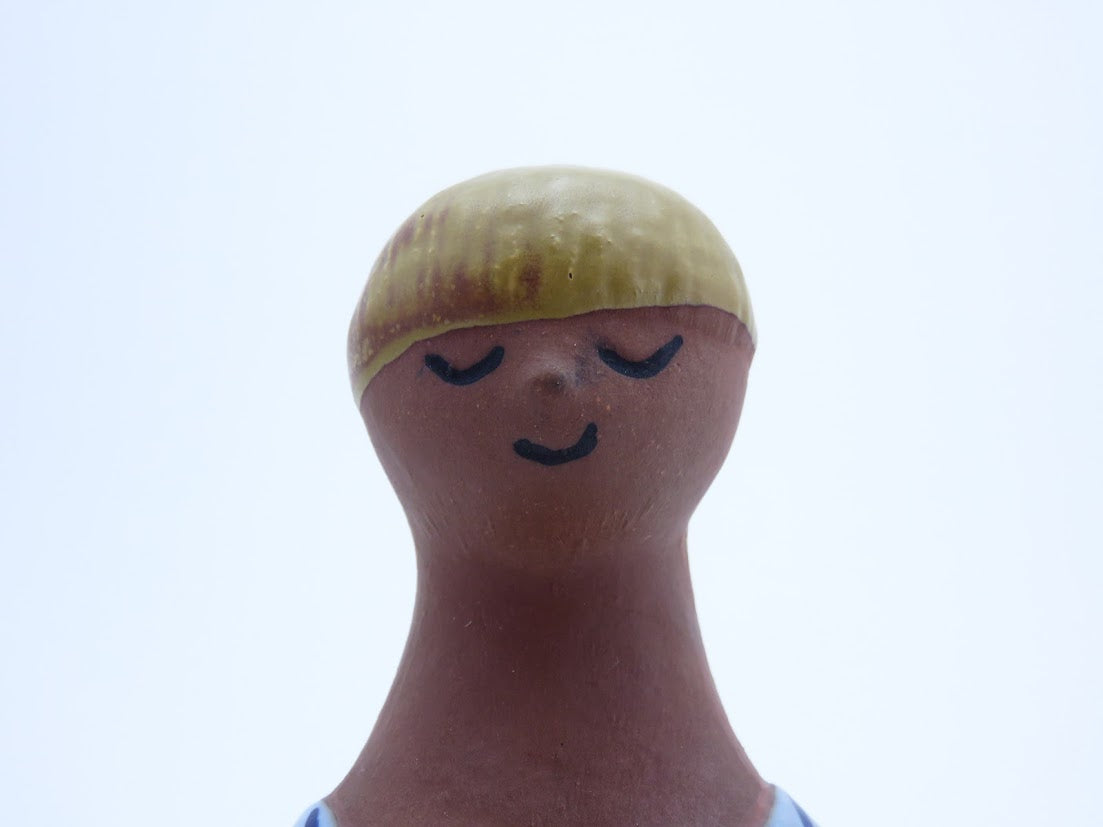 Gustavsberg/グスタフスベリ Lisa Larson/リサラーソン ABC Flickor Amalia フィギュア