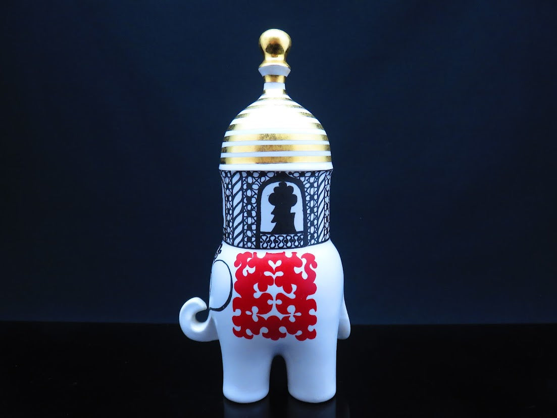 Gustavsberg/グスタフスベリ Lisa Larson/リサラーソン Traffic Elefant フィギュア