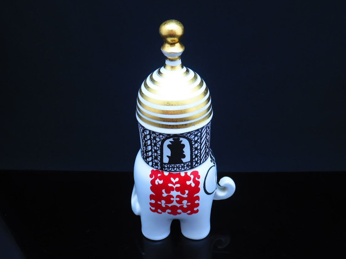 Gustavsberg/グスタフスベリ Lisa Larson/リサラーソン Traffic Elefant フィギュア