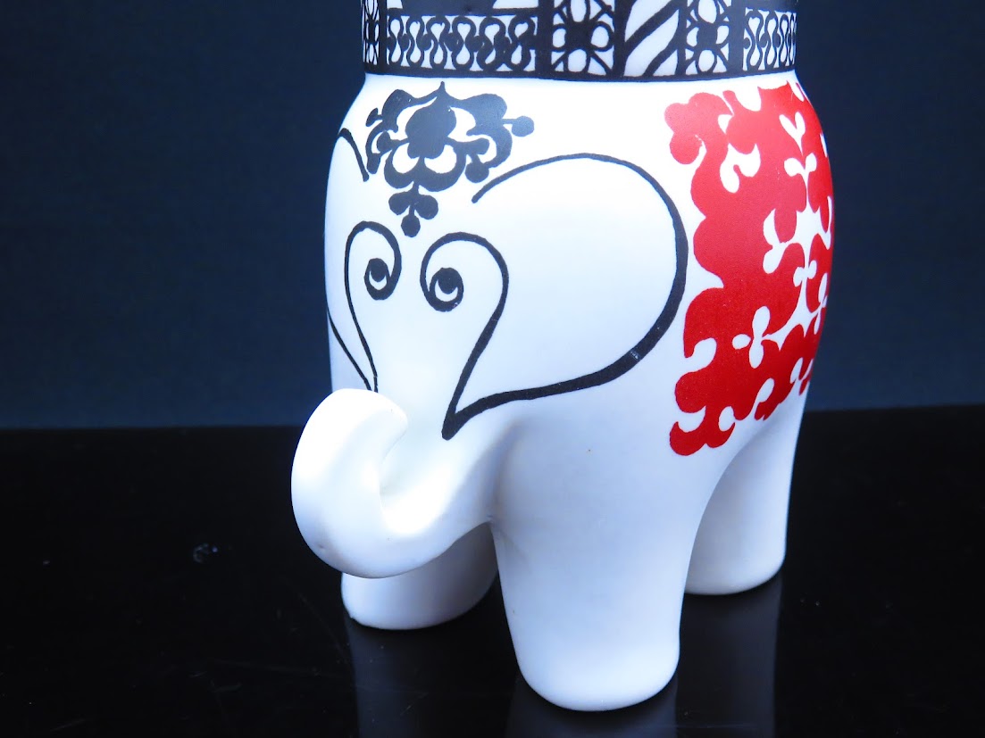 Gustavsberg/グスタフスベリ Lisa Larson/リサラーソン Traffic Elefant フィギュア