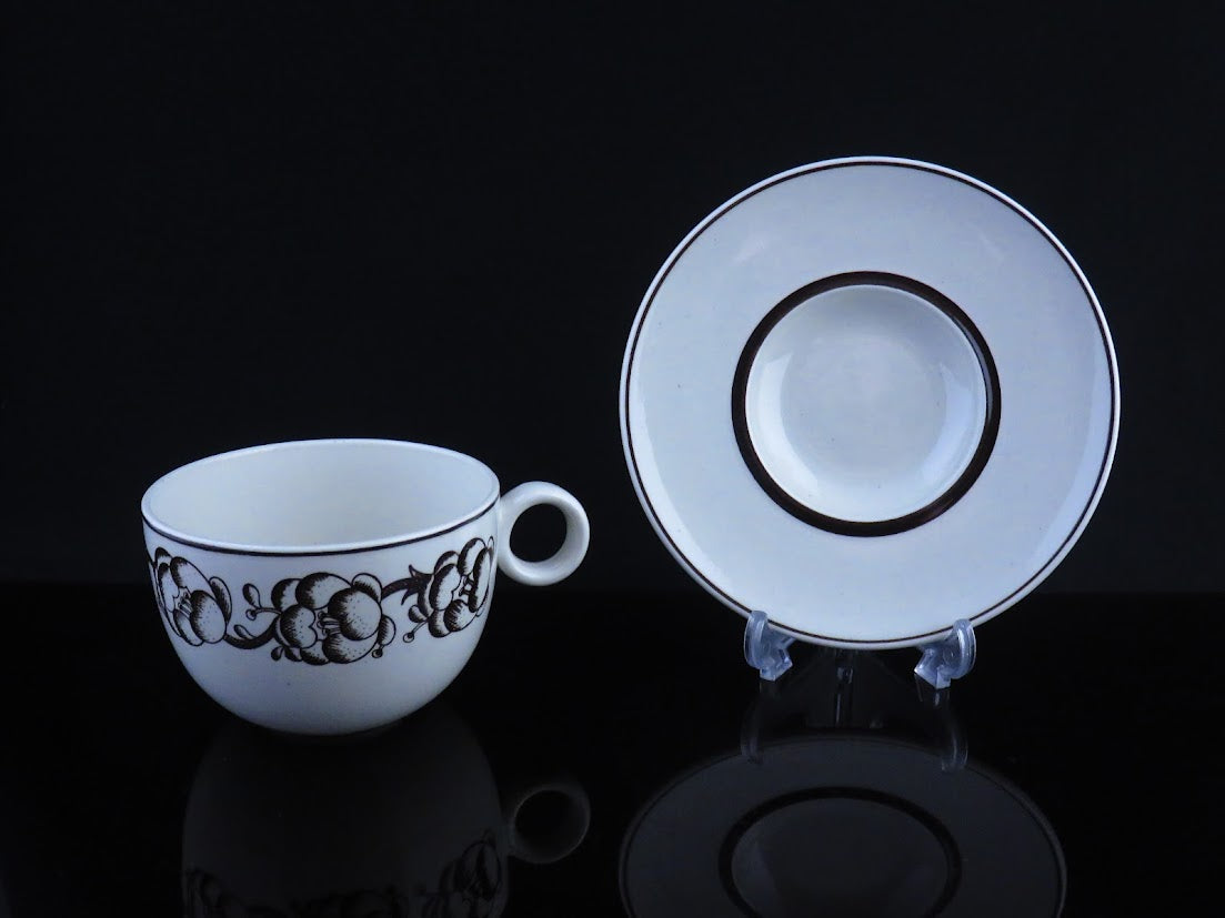 Gustavsberg/グスタフスベリ GARDEN/ガーデン Stig Lindberg/スティグリンドベリ ティーカップ&ソーサー [1]