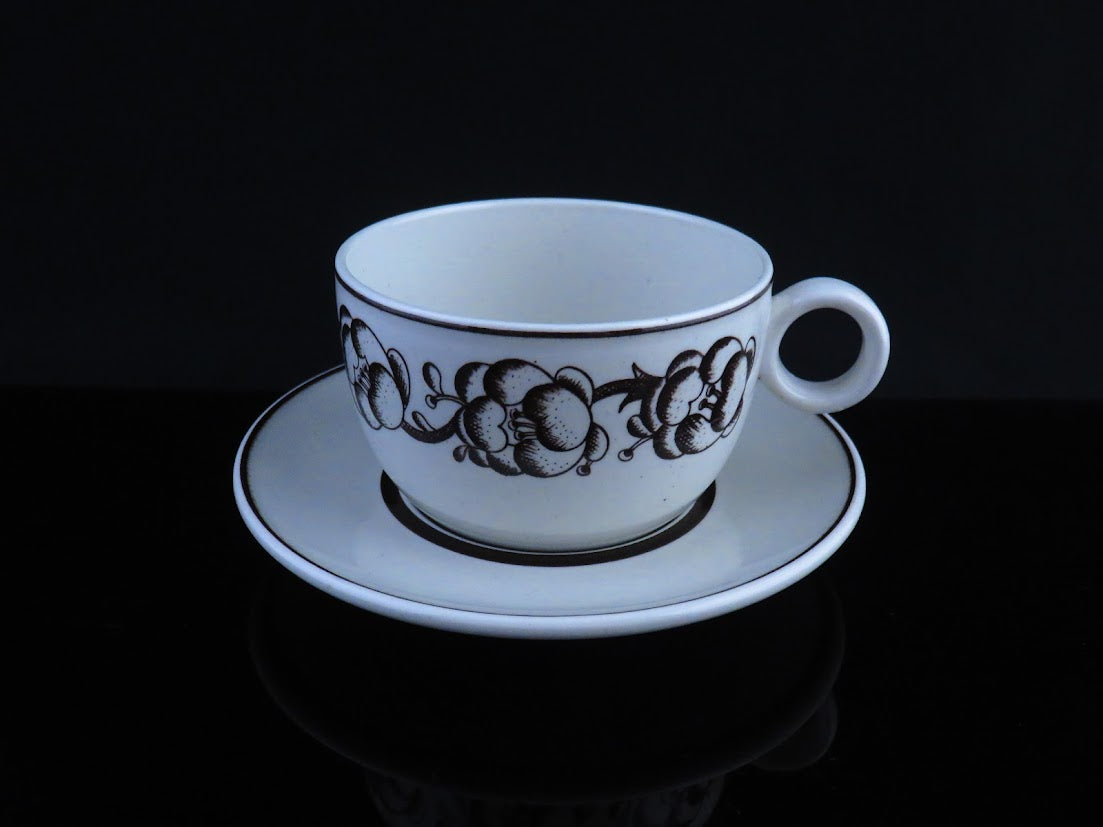 Gustavsberg/グスタフスベリ GARDEN/ガーデン Stig Lindberg/スティグリンドベリ ティーカップ&ソーサー [2]