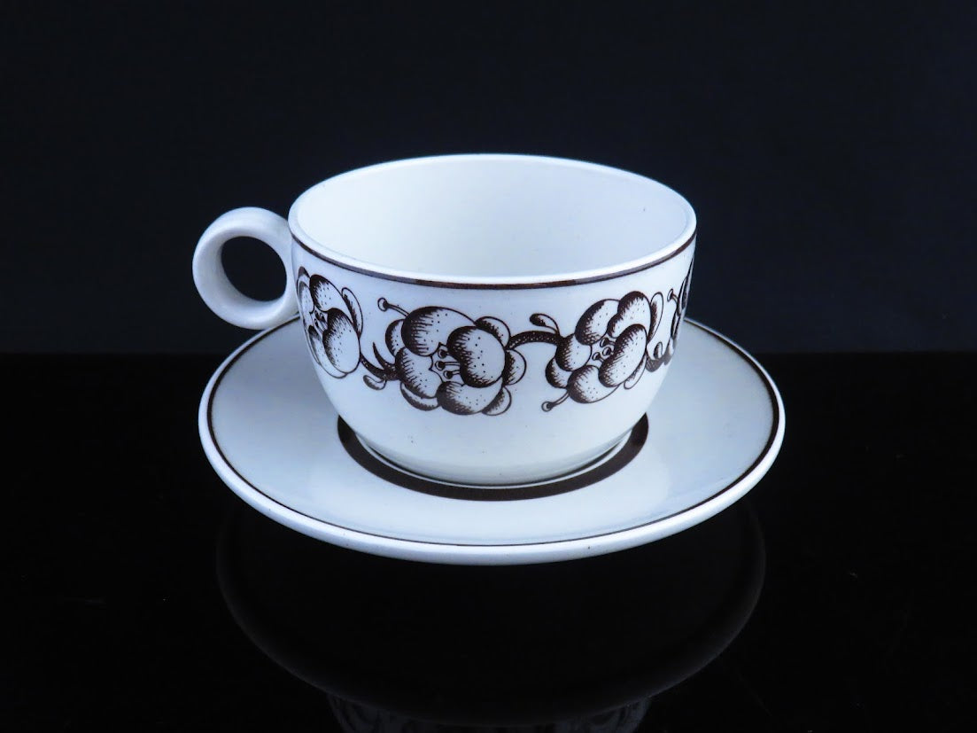 Gustavsberg/グスタフスベリ GARDEN/ガーデン Stig Lindberg/スティグリンドベリ ティーカップ&ソーサー [2]