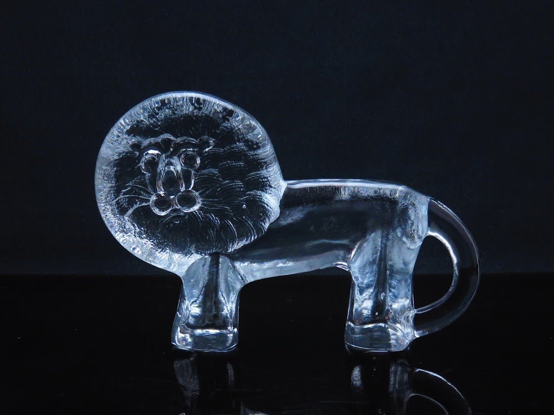 BODA/ボダ Zoo/ズーシリーズ Bertil Vallien/バーティルヴァリーン Lion/ライオン 中 H9.5cm