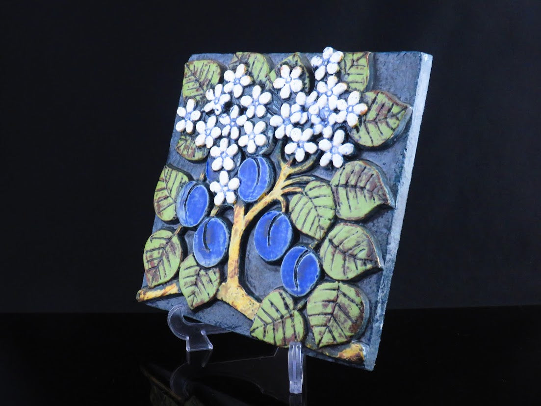 Lisa Larson リサラーソン 陶板 pomona ポモナ いちご 苺 A Gustavsberg/グスタフスベリ Lisa Larson/リサラーソン Pomona