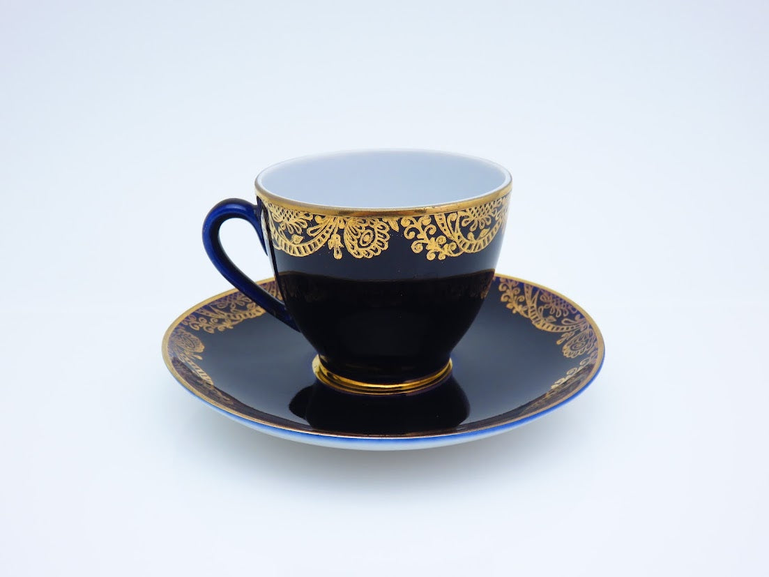 Lomonosov/ロモノーソフ Golden Frieze コーヒーカップ&ソーサー