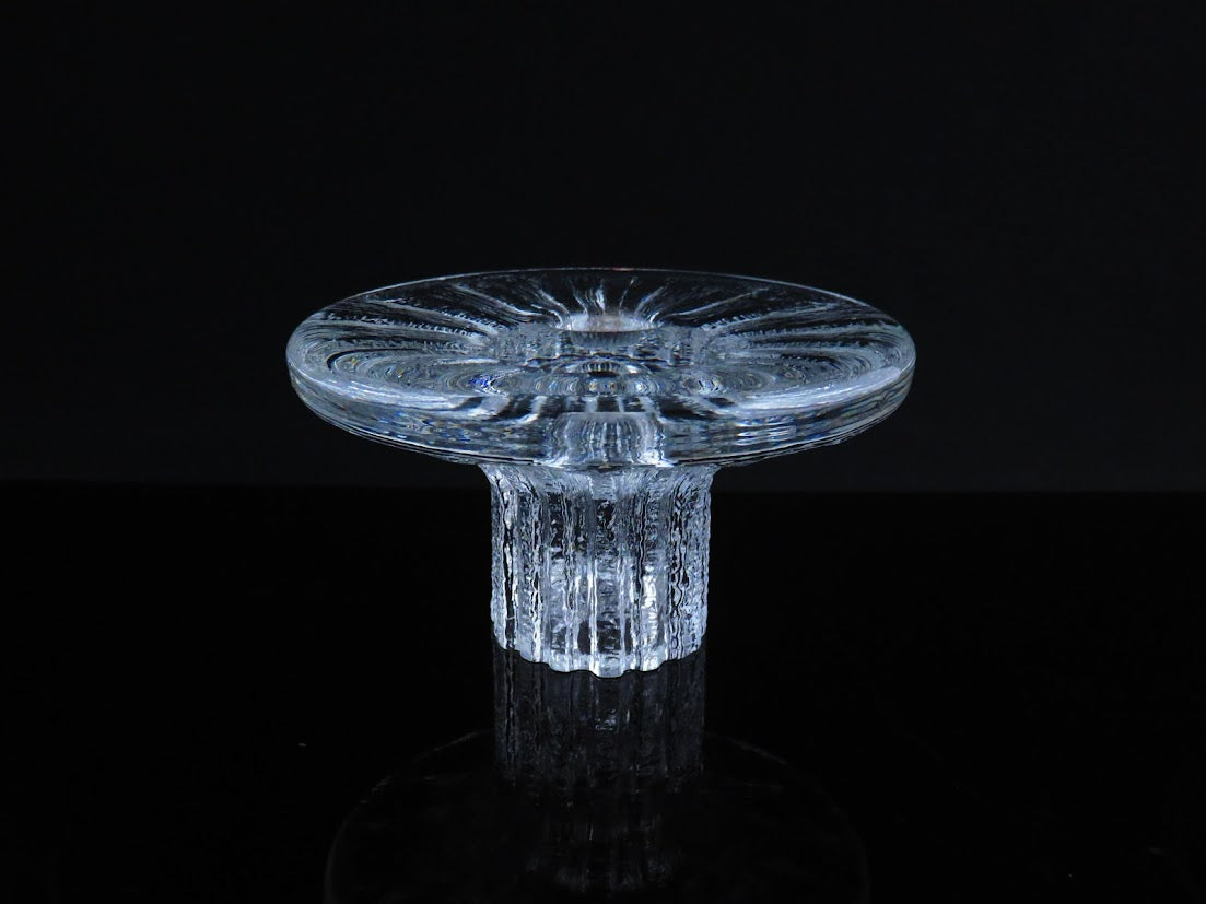 iittala/イッタラ Bolero/ボレロ Timo Sarpaneva/ティモサルパネヴァ キャンドルスタンド φ14cm 1.2kg ブランドシール付き