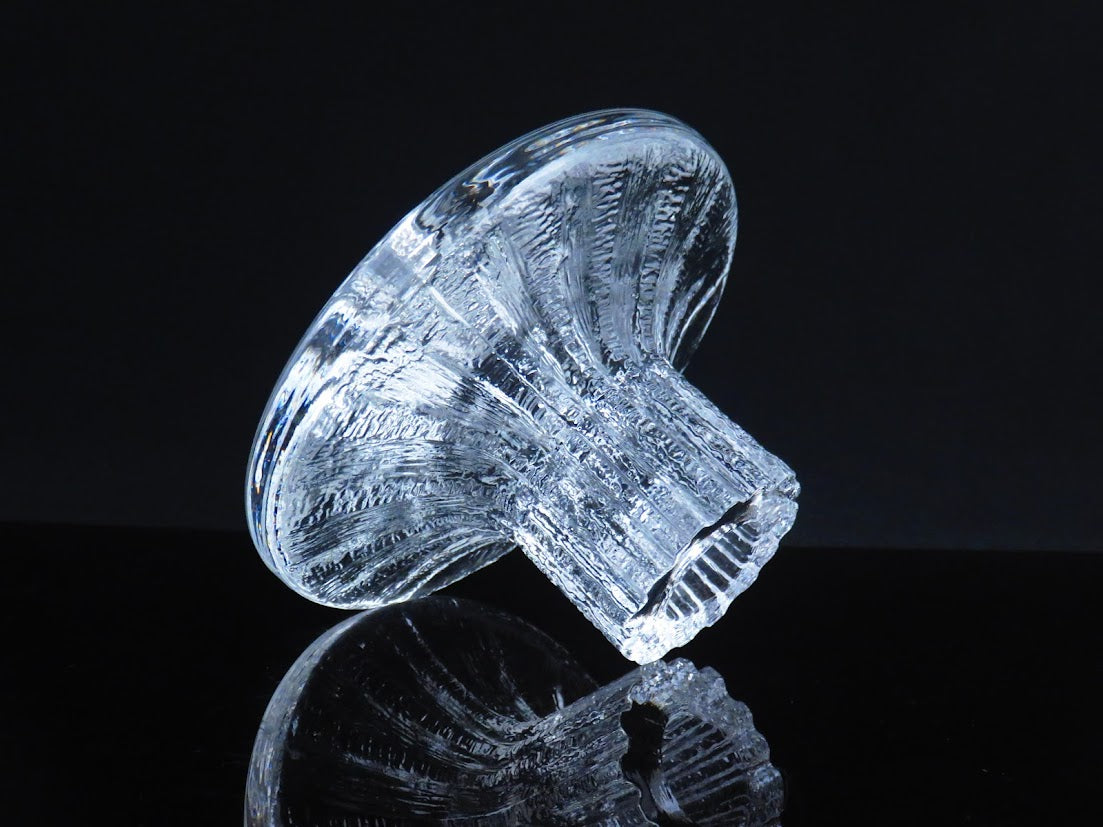 iittala/イッタラ Bolero/ボレロ Timo Sarpaneva/ティモサルパネヴァ キャンドルスタンド φ14cm 1.2kg ブランドシール付き