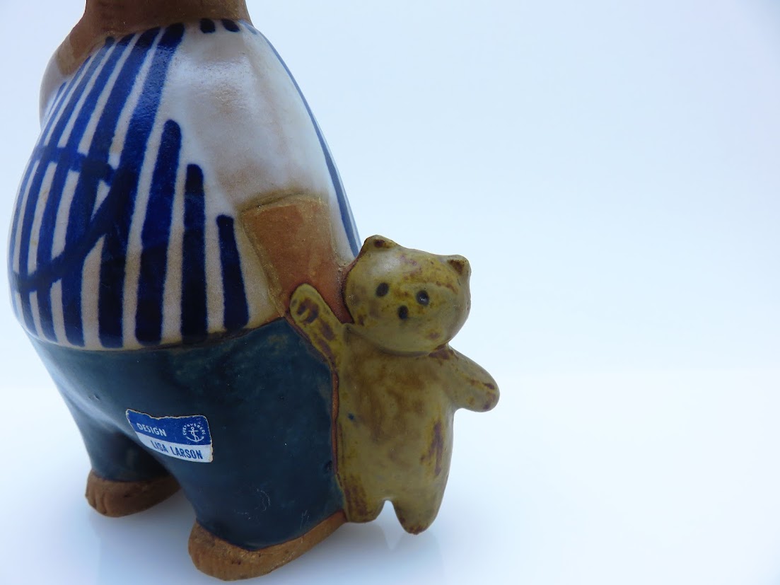 Gustavsberg/グスタフスベリ Lisa Larson/リサラーソン Larsons Ungar Malin フィギュア