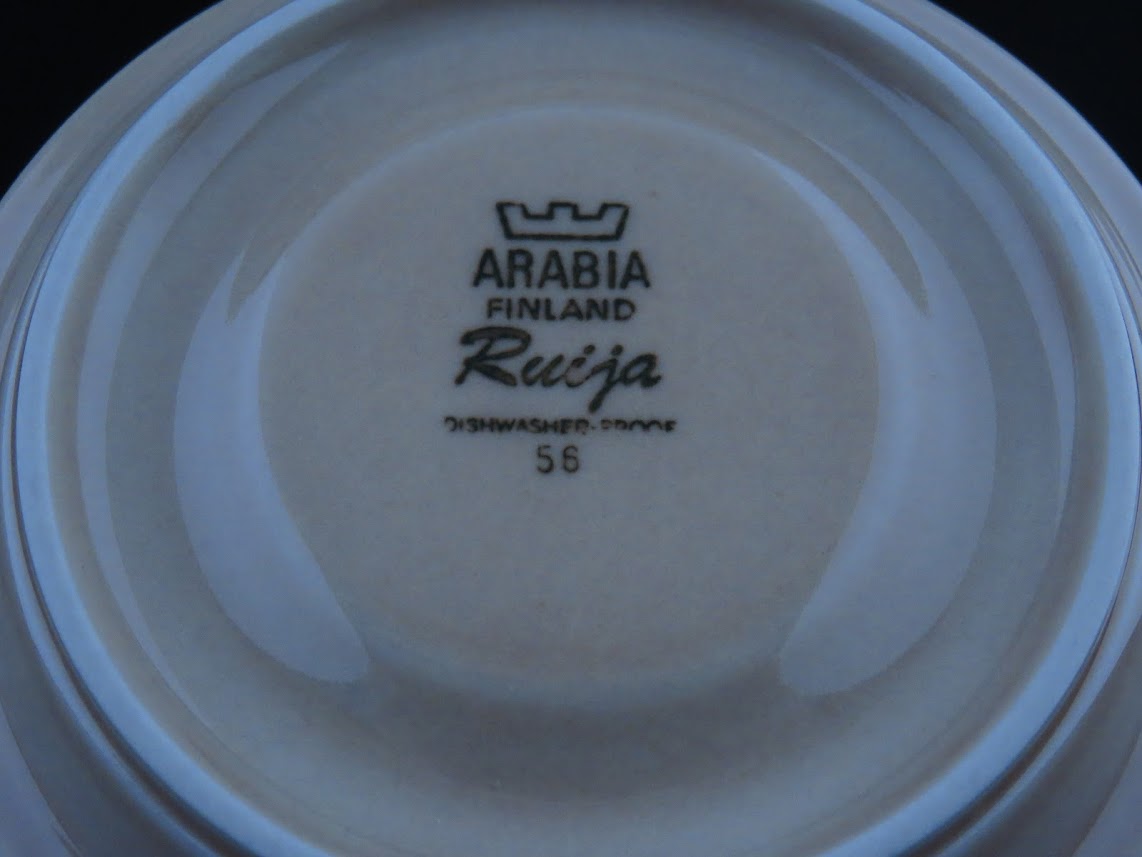 ARABIA/アラビア Ruija/ルイージャ モーニングカップ&ソーサー Raija 