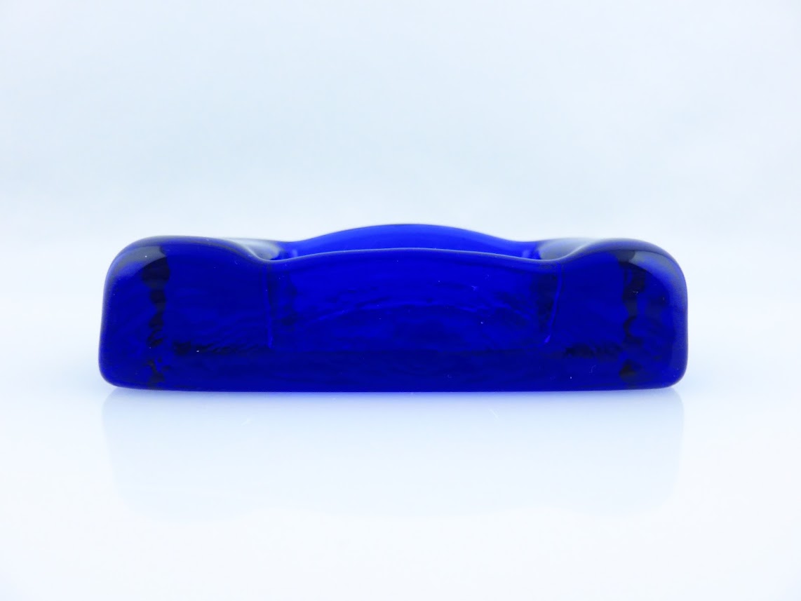 Boda/ボダ Erik Hoglund/エリックホグラン アッシュトレイ 長方形 ブルー さかな 10.0cm×4.9cm ブランドシール付き