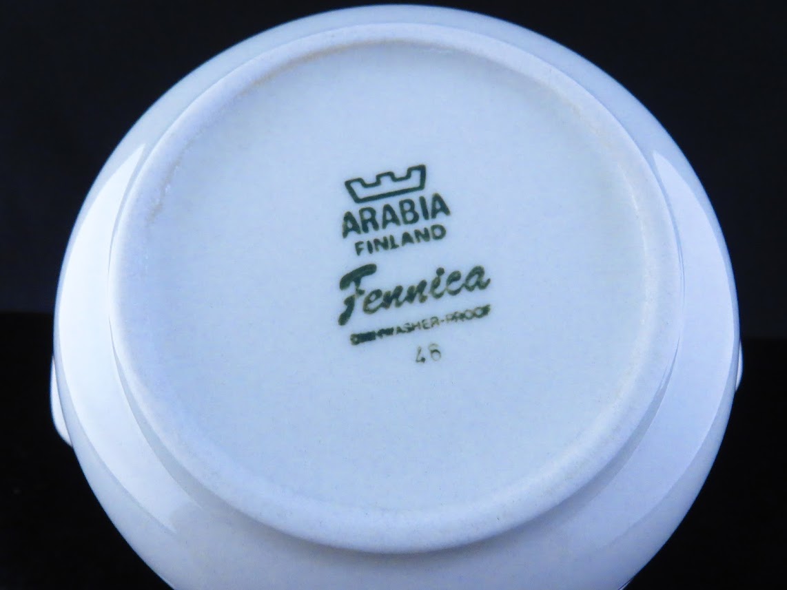 ARABIA/アラビア Fennica/フェニカ Richard Lindh/リチャードリンド Ulla Procope/ウラプロコッペ オーブンボウル グラタン皿 [1]