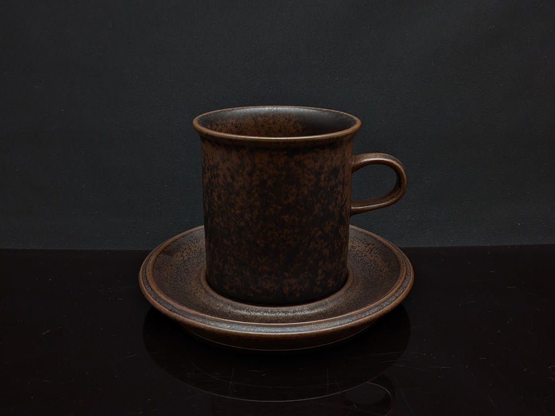 ARABIA/アラビア RUSKA/ルスカ モーニングカップ&ソーサー Ulla Procope/ウラプロコッペ [2]