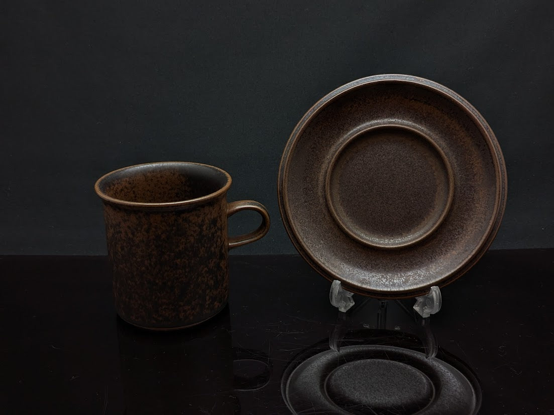 ARABIA/アラビア RUSKA/ルスカ モーニングカップ&ソーサー Ulla Procope/ウラプロコッペ [2]