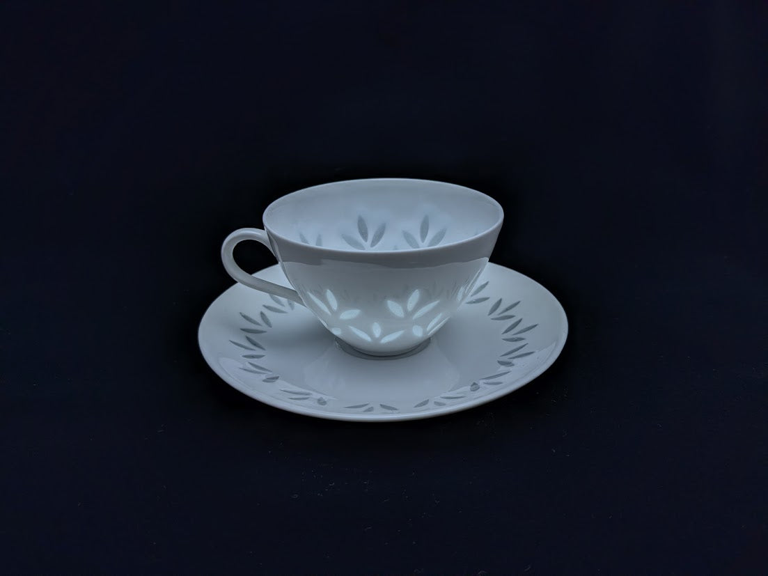 ARABIA/アラビア Rice/ライス デミタスカップ&ソーサー Friedl Holzer Kjellberg/フリードルホルツェル ツェルベリ [1]