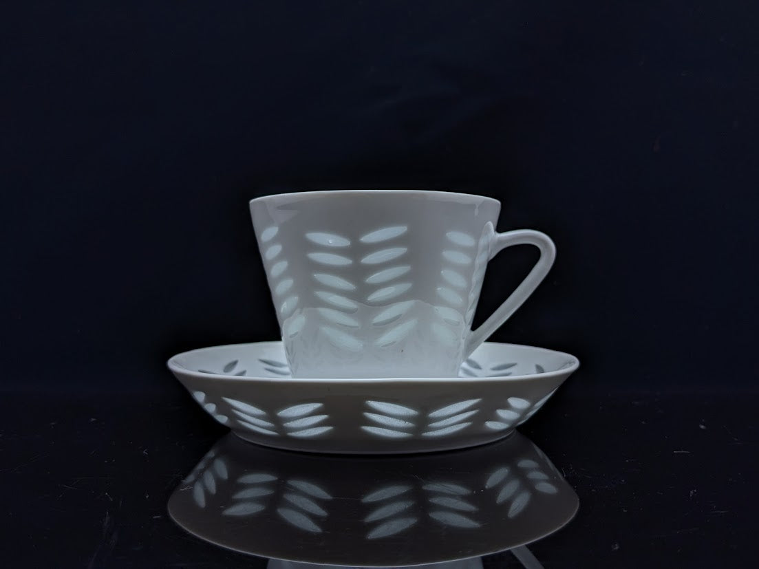 ARABIA/アラビア Rice/ライス コーヒーカップ&ソーサー Friedl Holzer Kjellberg/フリードルホルツェル ツェルベリ [2-2]