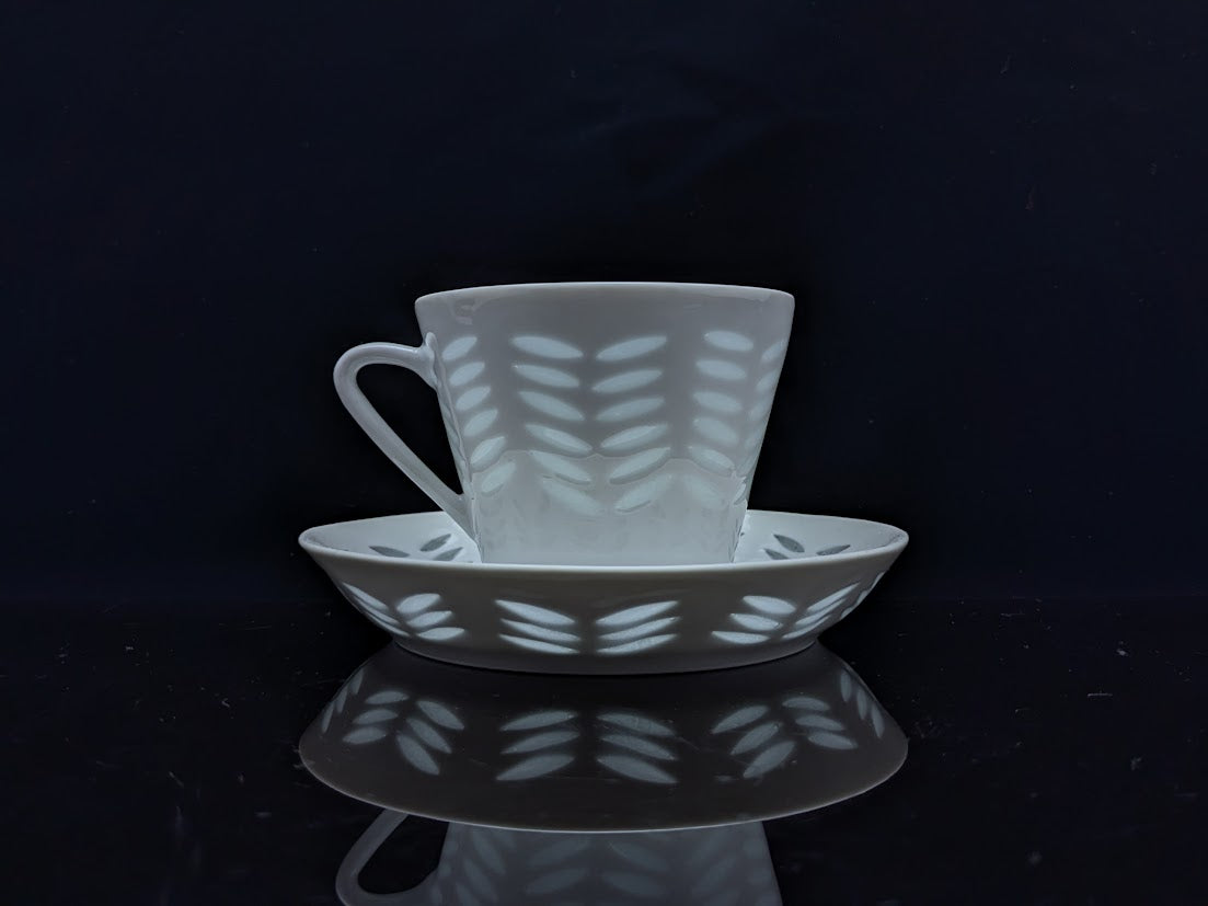 ARABIA/アラビア Rice/ライス コーヒーカップ&ソーサー Friedl Holzer Kjellberg/フリードルホルツェル ツェルベリ [2-2]