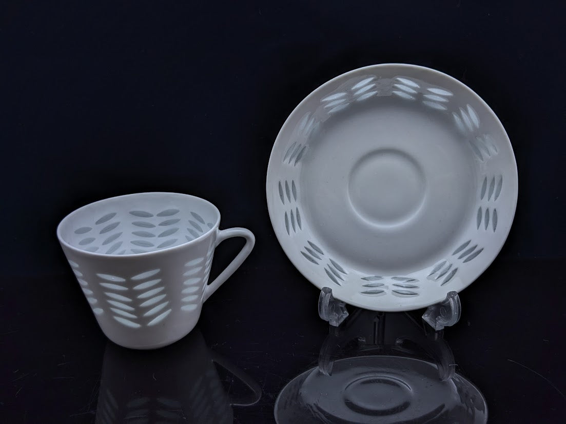 ARABIA/アラビア Rice/ライス コーヒーカップ&ソーサー Friedl Holzer Kjellberg/フリードルホルツェル ツェルベリ [2-2]