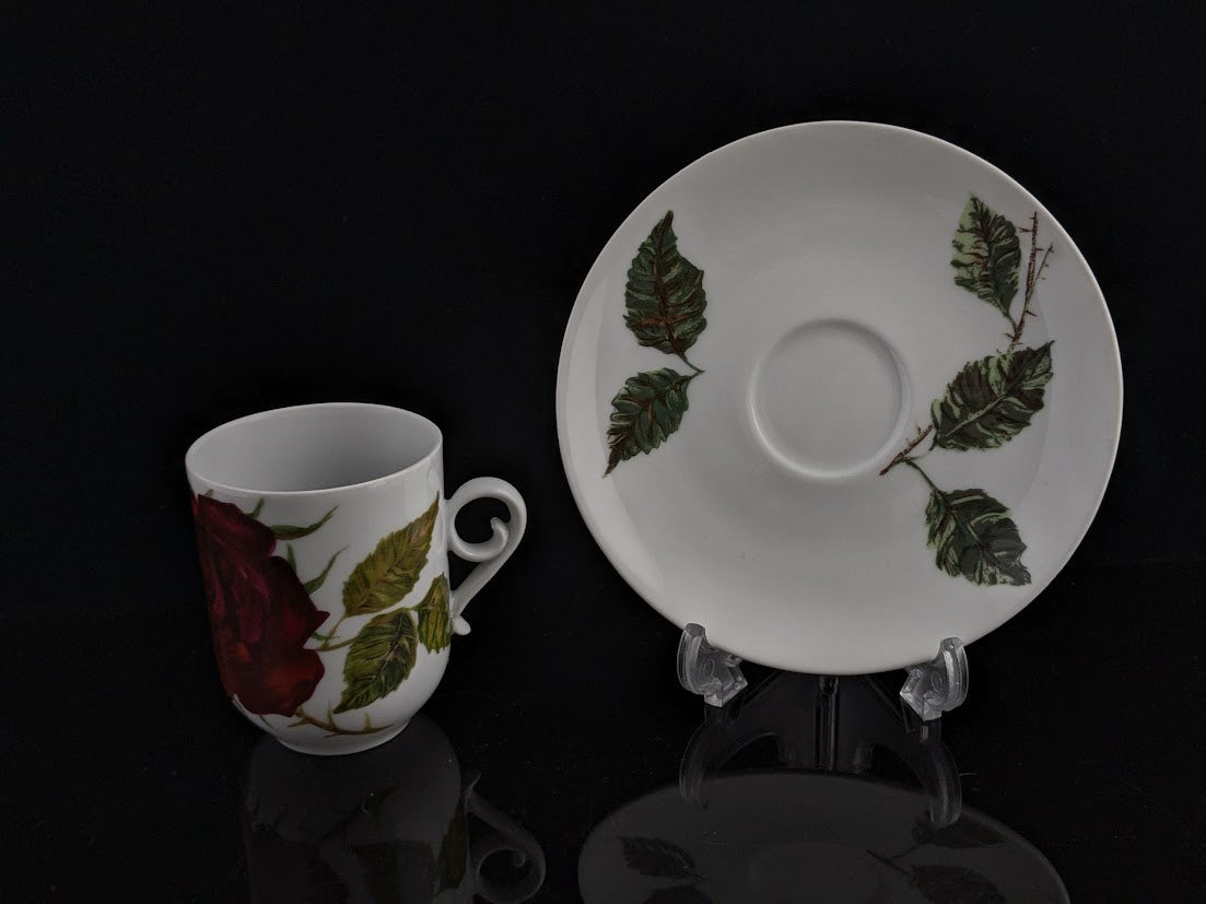 ARABIA/アラビア Ruusu/ルース カップ&ソーサー Anneli Qveflander/アンネリクヴェフランデル Marimekko/マリメッコ [1]