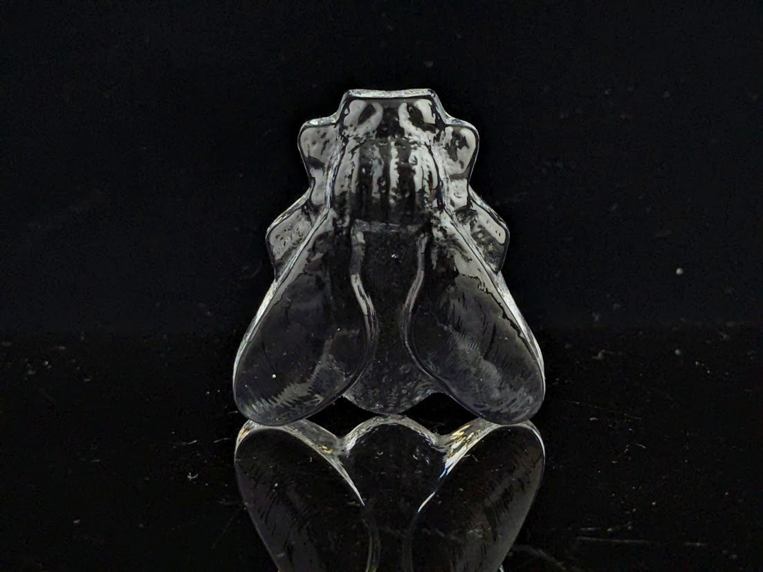 RoyalKrona/ロイヤルクローナ Lisa Larson/リサラーソン 昆虫シリーズ ハエ ガラスオブジェ