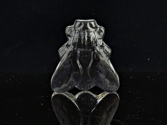 RoyalKrona/ロイヤルクローナ Lisa Larson/リサラーソン 昆虫シリーズ ハエ ガラスオブジェ