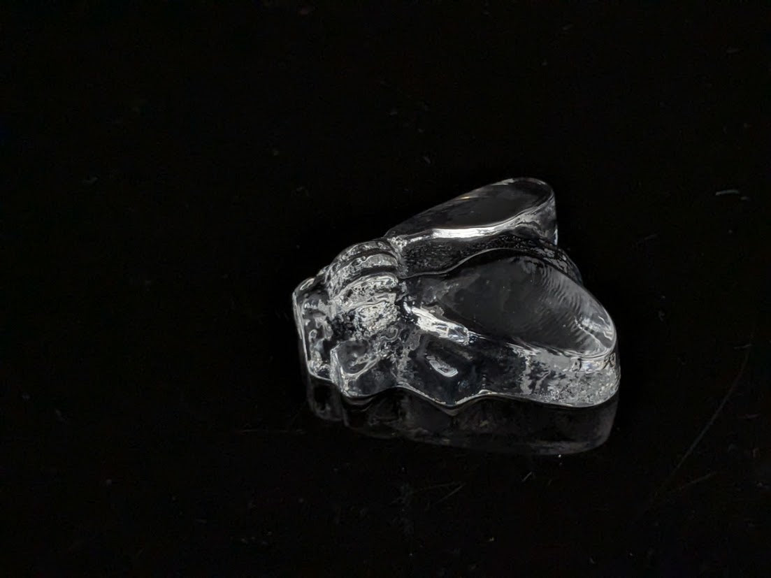 RoyalKrona/ロイヤルクローナ Lisa Larson/リサラーソン 昆虫シリーズ ハエ ガラスオブジェ