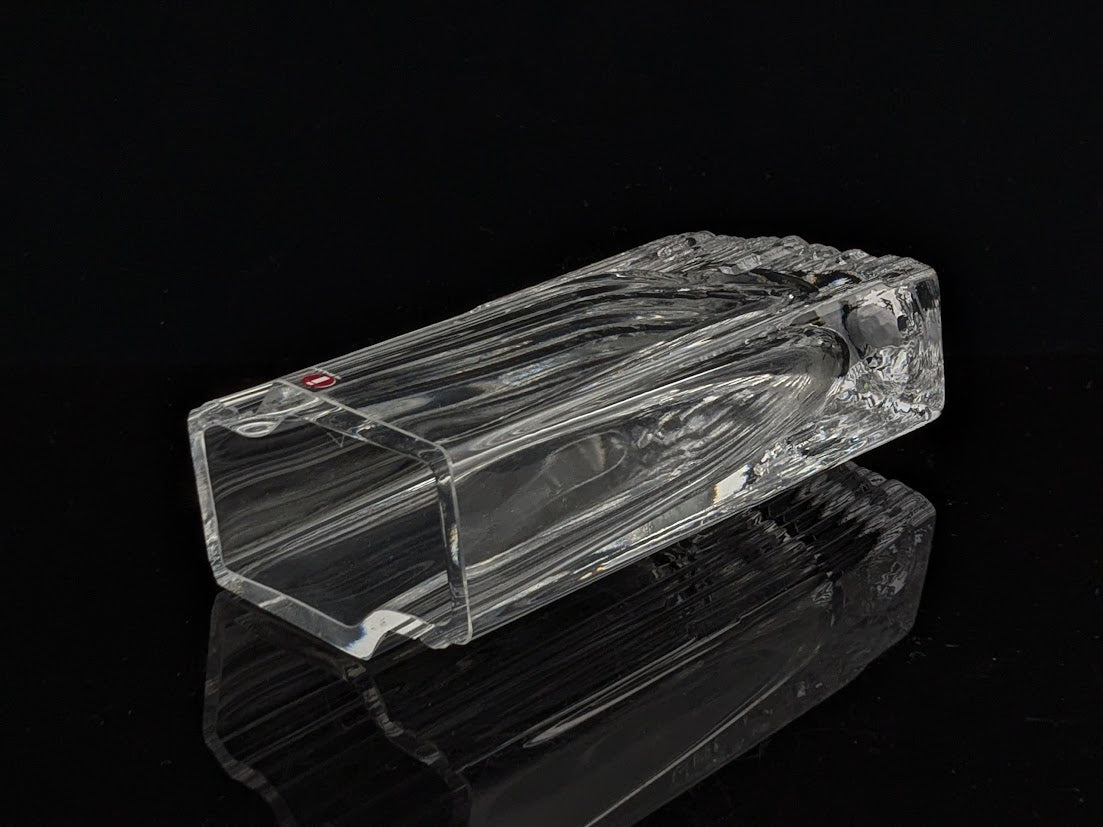 iittala/イッタラ Sointu/ソインツ Tapio Wirkkala/タピオウィルカラ フラワーベース 花瓶 H16cm カットサインあり ブランドシール付き