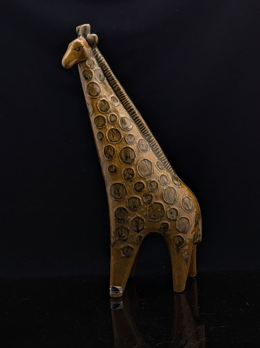 Gustavsberg/グスタフスベリ Lisa Larson/リサラーソン STORA ZOO Giraff/キリン フィギュア ブランドシール付き