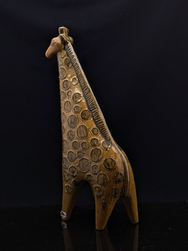 Gustavsberg/グスタフスベリ Lisa Larson/リサラーソン STORA ZOO Giraff/キリン フィギュア ブランドシール付き