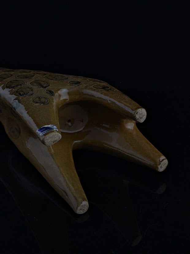 Gustavsberg/グスタフスベリ Lisa Larson/リサラーソン STORA ZOO Giraff/キリン フィギュア ブランドシール付き