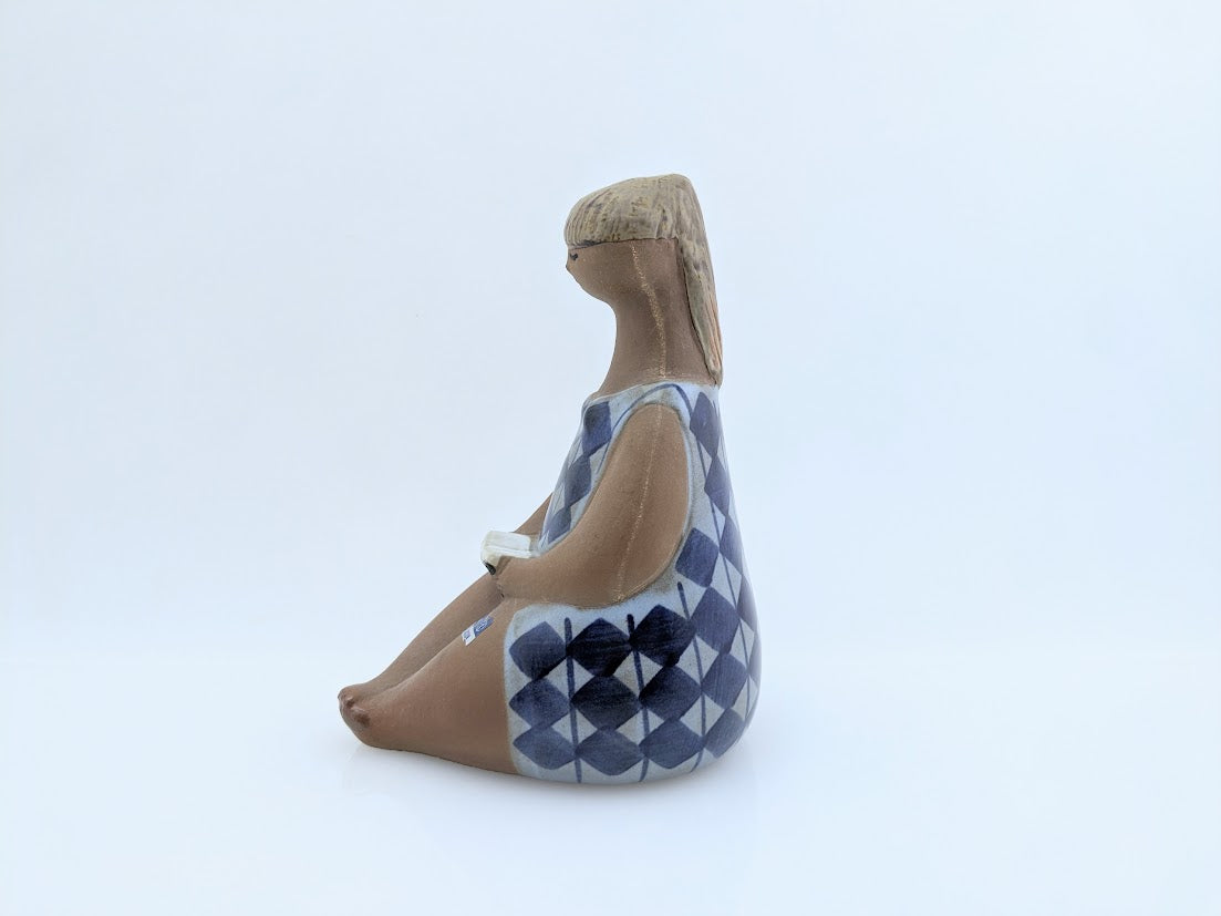 Gustavsberg/グスタフスベリ Lisa Larson/リサラーソン ABC Flickor Amalia フィギュア