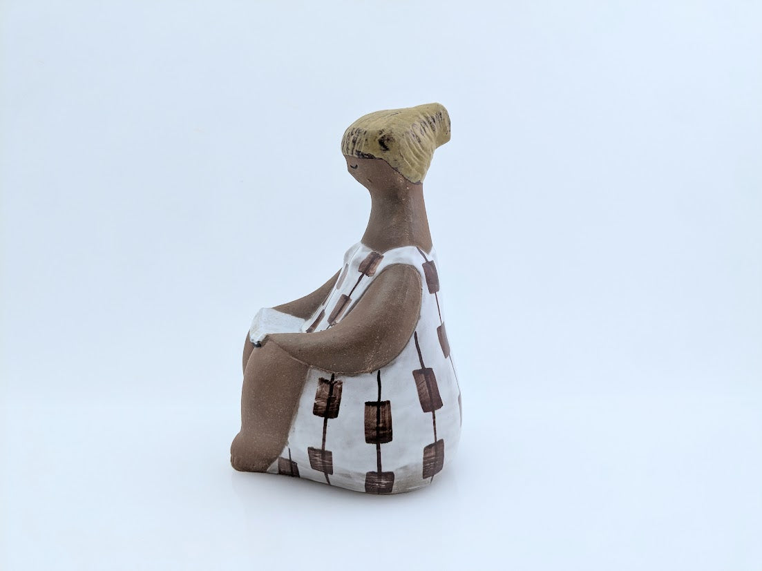 Gustavsberg/グスタフスベリ Lisa Larson/リサラーソン ABC Flickor Charlotta フィギュア