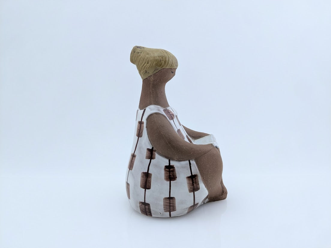 Gustavsberg/グスタフスベリ Lisa Larson/リサラーソン ABC Flickor Charlotta フィギュア