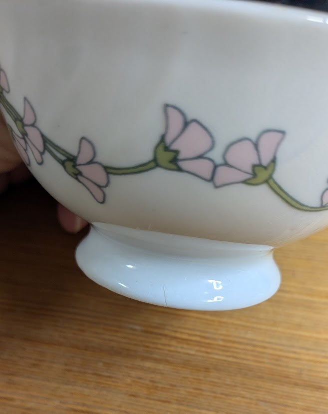 ARABIA/アラビア ティーカップ&ソーサー ペールピンクの小花 桜 [1]