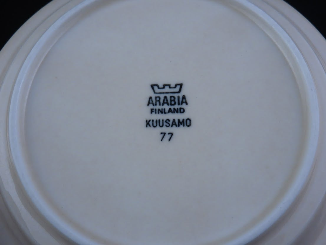 ARABIA/アラビア Kuusamo/クウサモ コーヒーカップ&ソーサー 大サイズ H7.5cm[2]