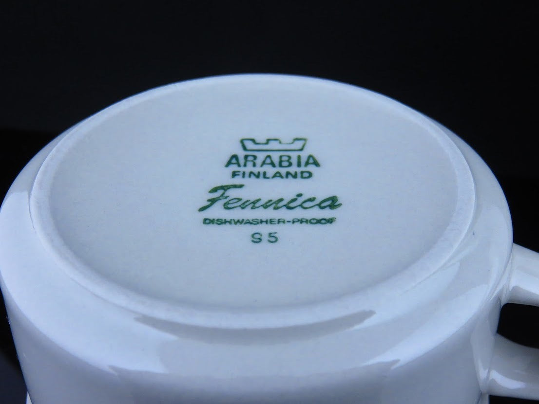 ARABIA/アラビア Fennica/フェニカ ティーカップ&ソーサー Richard Lindh/リチャード・リンド Ulla Procope/ウラ・プロコッペ[9]