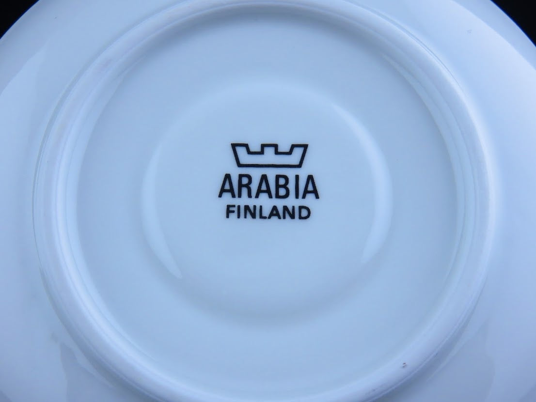 ARABIA/アラビア Ruusu/ルース カップ&ソーサー – 北欧