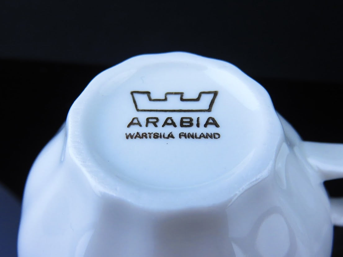 ARABIA/アラビア コーヒーカップ&ソーサー Kaj Franck/カイ・フランク OZモデル