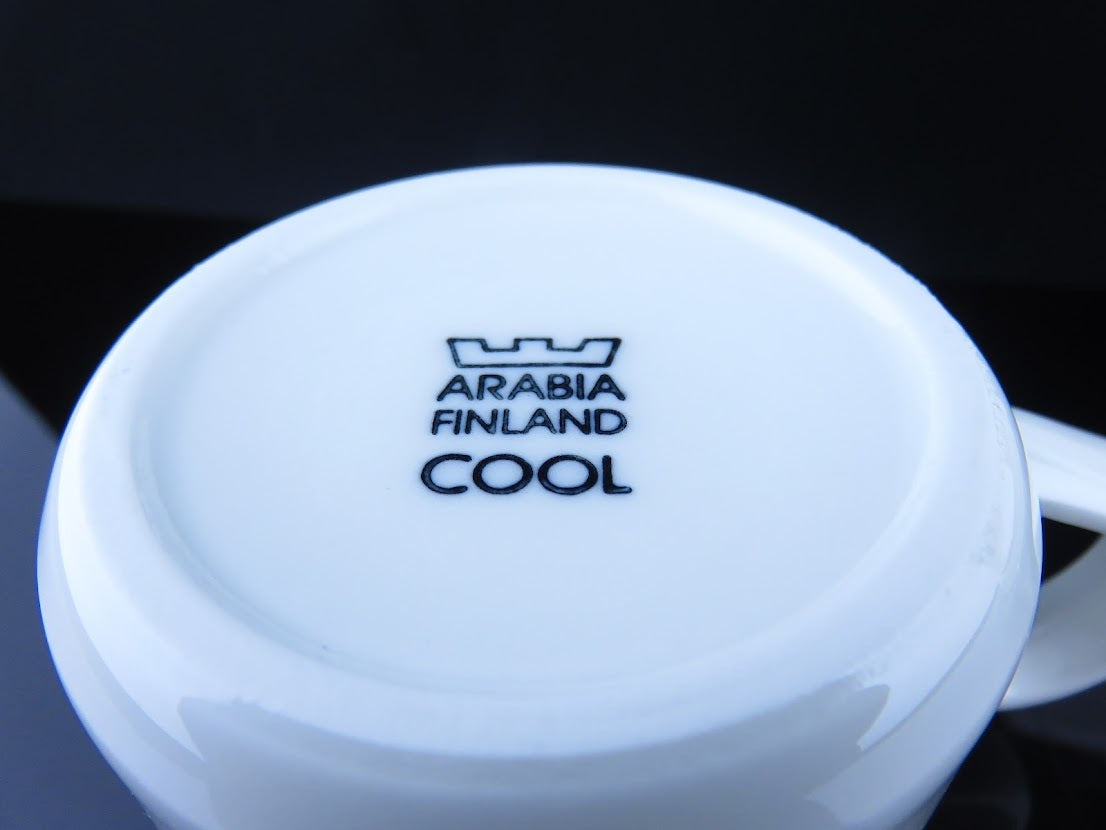ARABIA/アラビア Cool/クール コーヒーカップ&ソーサー[2]