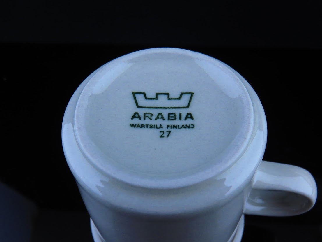ARABIA/アラビア KARELIA/カレリア コーヒーカップ&ソーサー WARTSILA