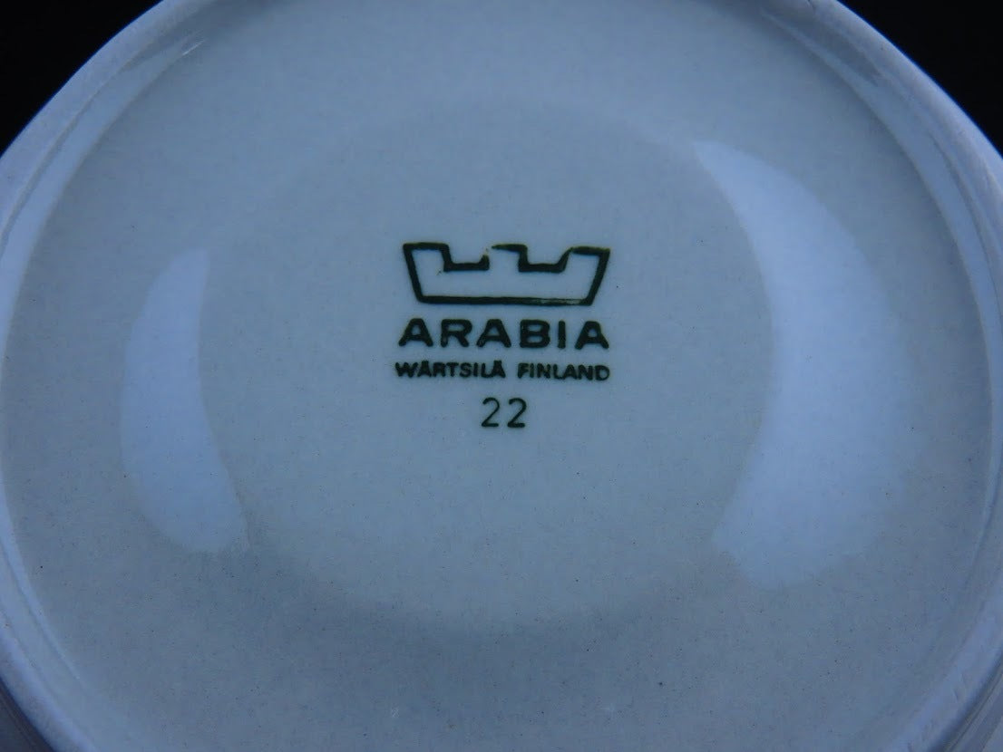 ARABIA/アラビア KARELIA/カレリア コーヒーカップ&ソーサー WARTSILA Sモデル[4]