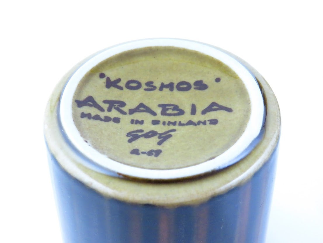 ARABIA/アラビア Kosmos/コスモス コーヒーカップ&ソーサー Gunvor Olin-Gronqvist/グンヴァル・オリン・グランクヴィスト Ulla Procope[11]