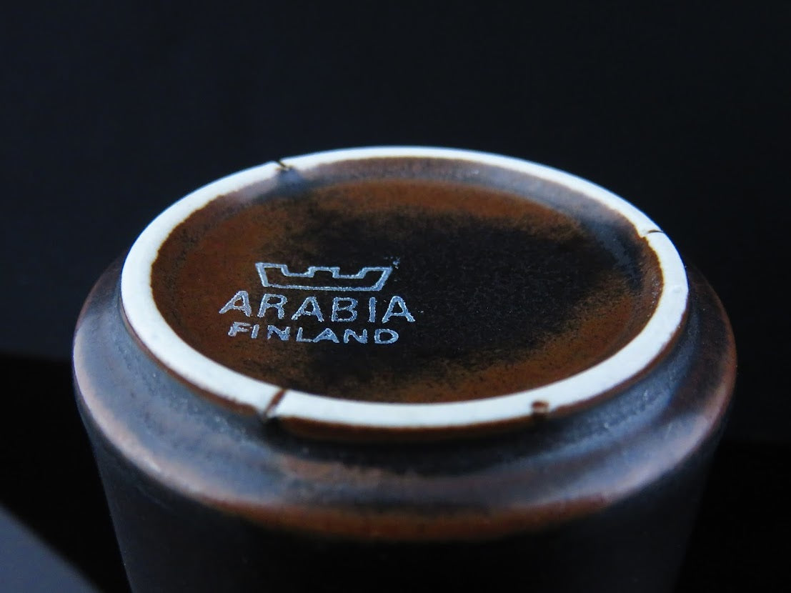 ARABIA/アラビア RUSKA/ルスカ コーヒーカップ&ソーサー Ulla Procope/ウラ・プロコッペ バックスタンプ(刻印)あり[7]